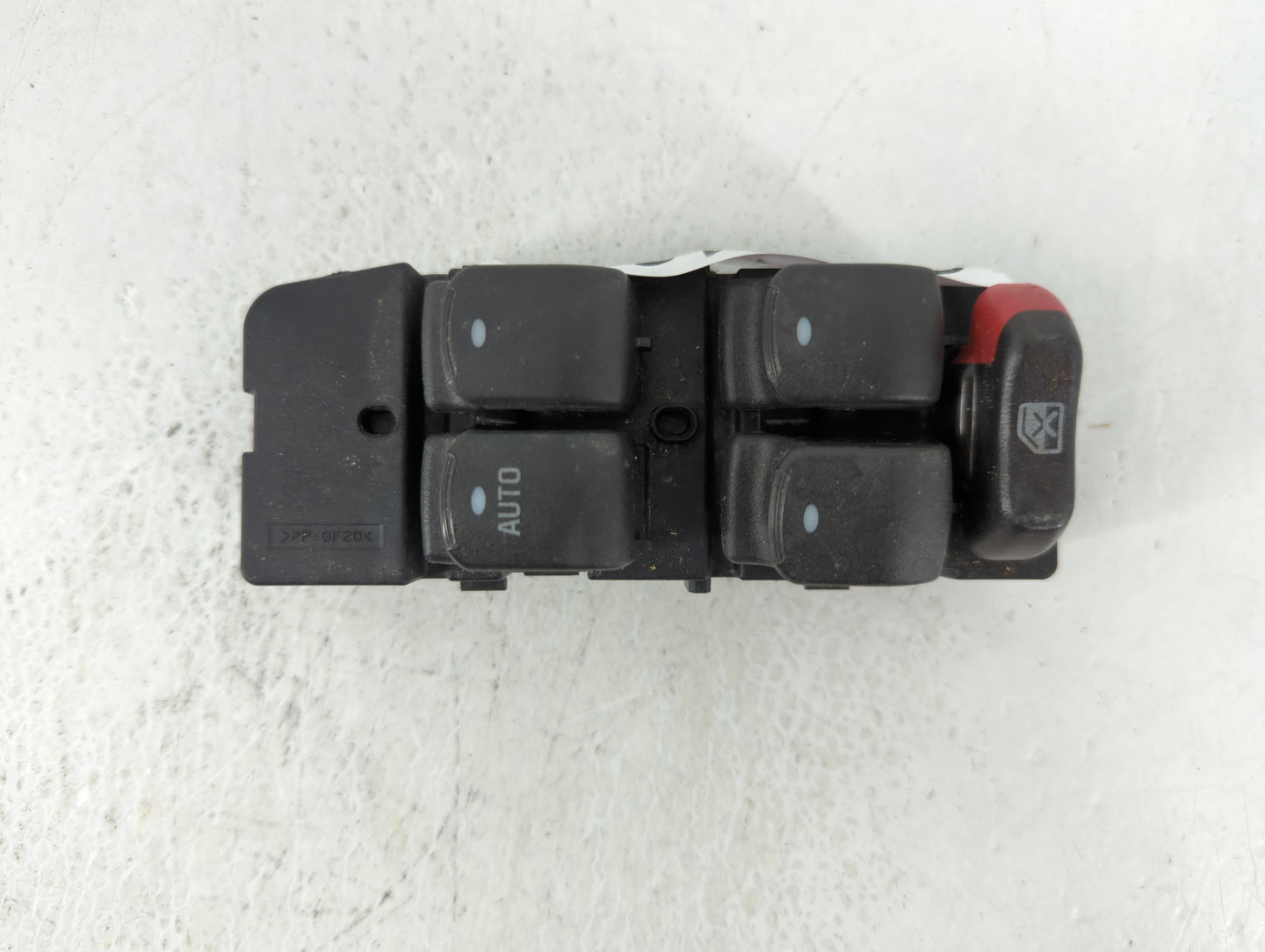 2010-2012 Chevrolet Malibu Master Power Window Switch Replacement Driver Side Left P/N:20807219 Fits Fits 2010 2011 2012 OEM