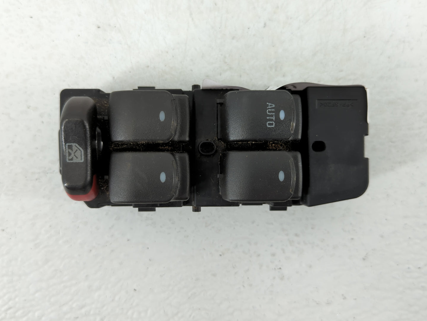 2010-2012 Chevrolet Malibu Master Power Window Switch Replacement Driver Side Left P/N:20807219 Fits Fits 2010 2011 2012 OEM
