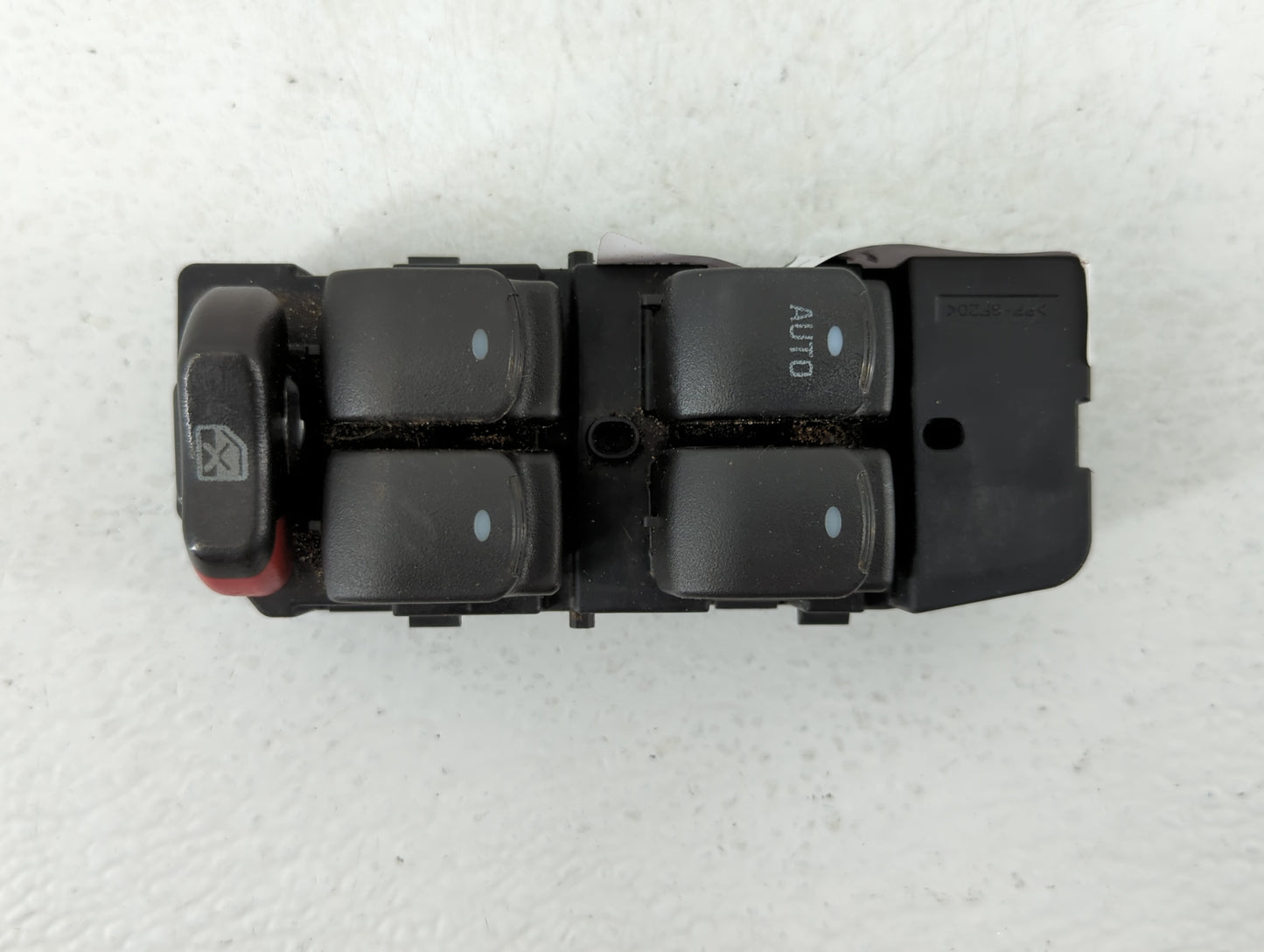 2010-2012 Chevrolet Malibu Master Power Window Switch Replacement Driver Side Left P/N:20807219 Fits Fits 2010 2011 2012 OEM