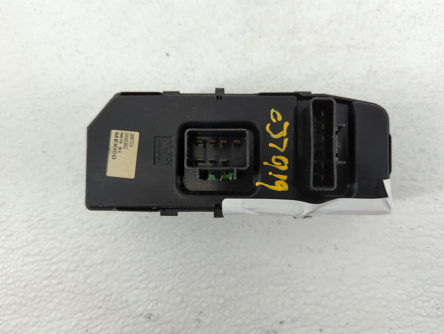 2010-2012 Chevrolet Malibu Master Power Window Switch Replacement Driver Side Left P/N:20807219 Fits Fits 2010 2011 2012 OEM
