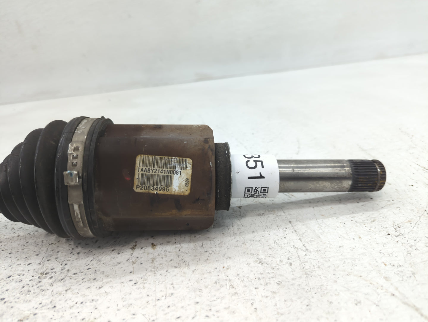2009-2012 Chevrolet Malibu Axle Shaft Front Driver Cv C/v - Oemusedautoparts1.com