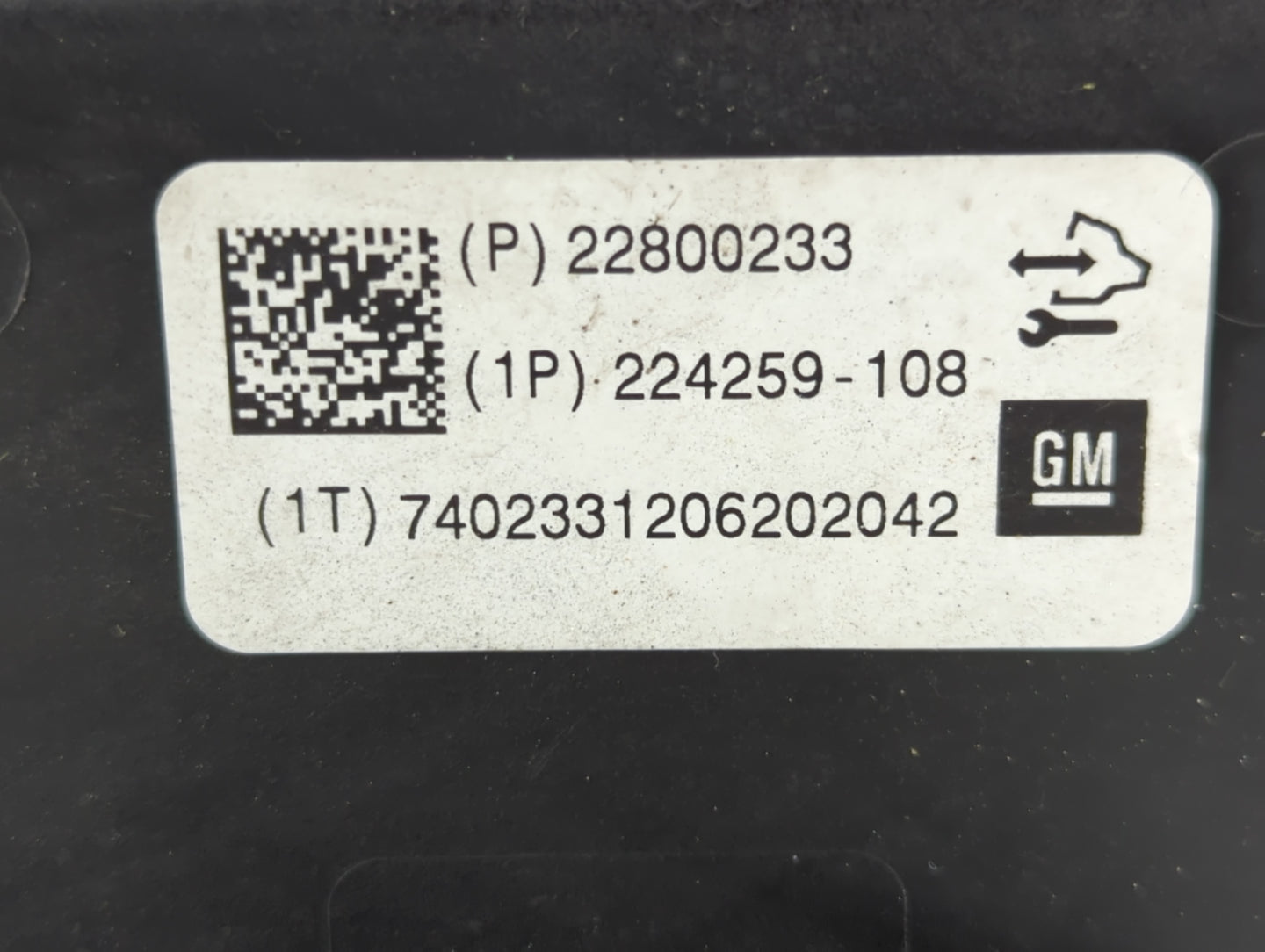 2012 Chevrolet Malibu ABS Pump Control Module Replacement P/N:224259-108 22800233 Fits OEM Used Auto Parts - Oemusedautopart