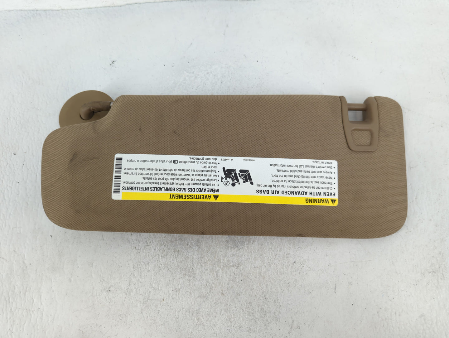 2004-2012 Chevrolet Malibu Sun Visor Shade Replacement Passenger Right Mirror Fits Fits 2004 2005 2008 2009 2010 2011 2012 O