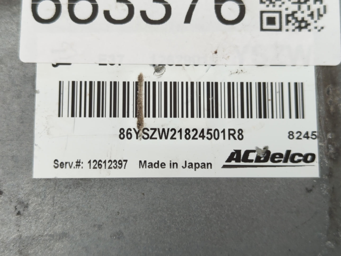 2007-2012 Chevrolet Malibu PCM Engine Control Computer ECU ECM PCU OEM P/N:E37 12638026 Fits Fits 2007 2008 2009 2010 2011 2