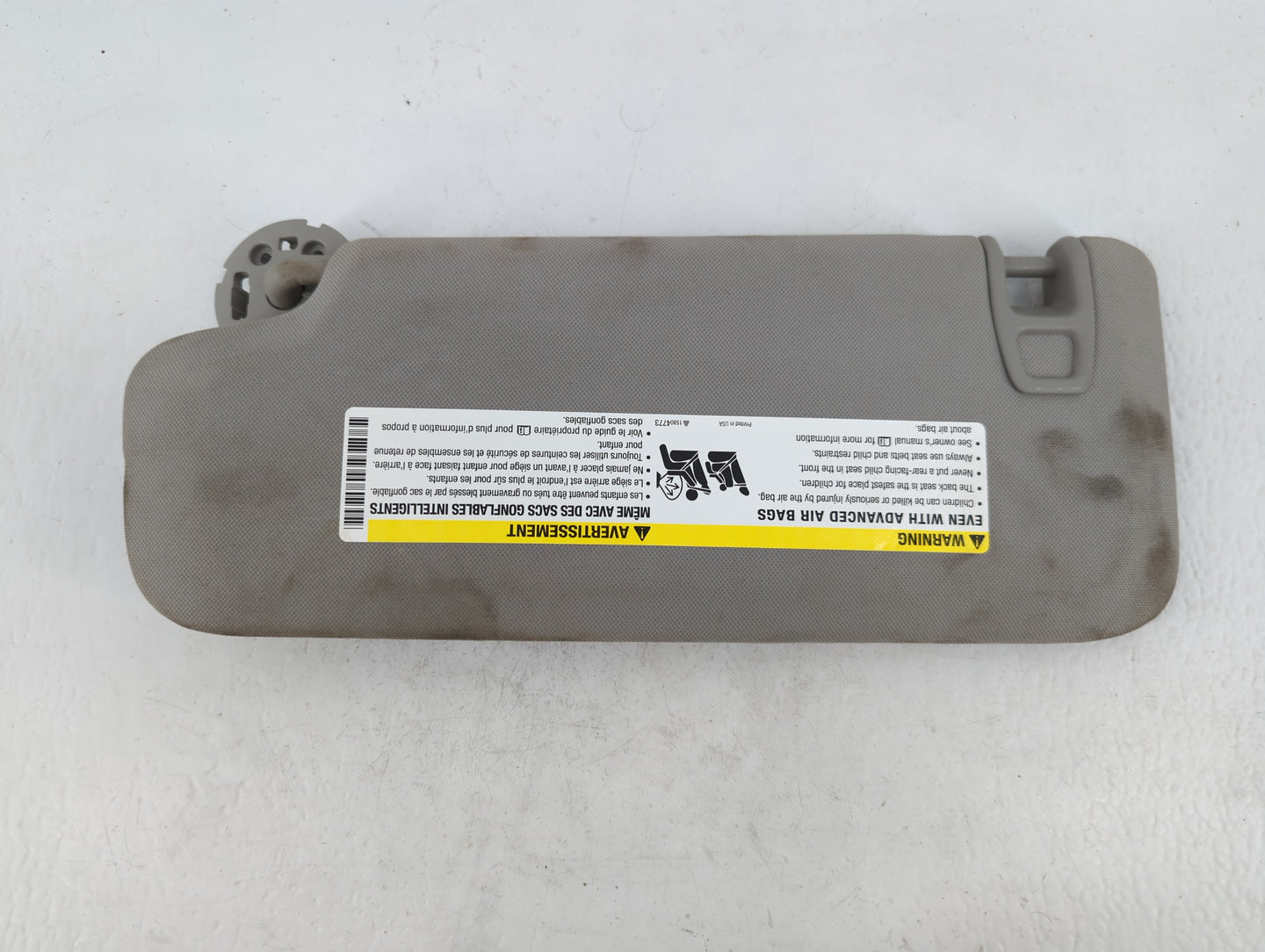 2004-2012 Chevrolet Malibu Sun Visor Shade Replacement Passenger Right Mirror Fits Fits 2004 2005 2008 2009 2010 2011 2012 O