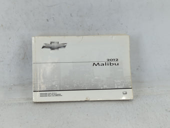 compare product 2012 Chevrolet Malibu Owners Manual Book Guide P/N:20912743 A OEM Used Auto Parts