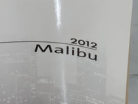 2012 Chevrolet Malibu Owners Manual Book Guide P/N:20912743 B OEM Used Auto Parts - Oemusedautoparts1.com