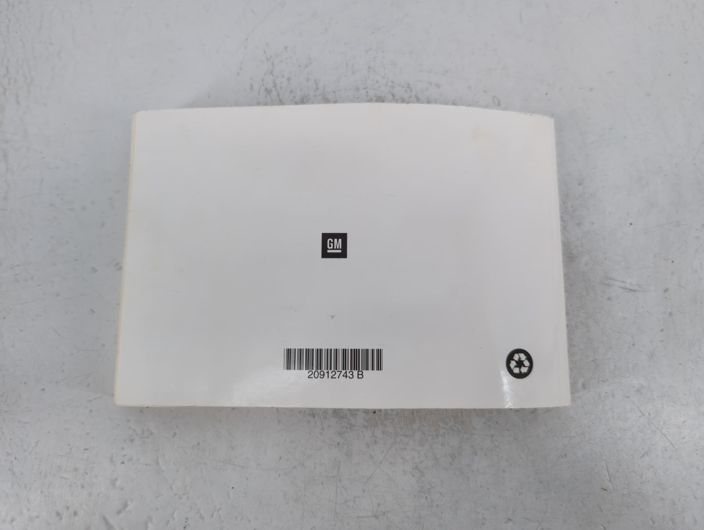 2012 Chevrolet Malibu Owners Manual Book Guide P/N:20912743 B OEM Used Auto Parts - Oemusedautoparts1.com