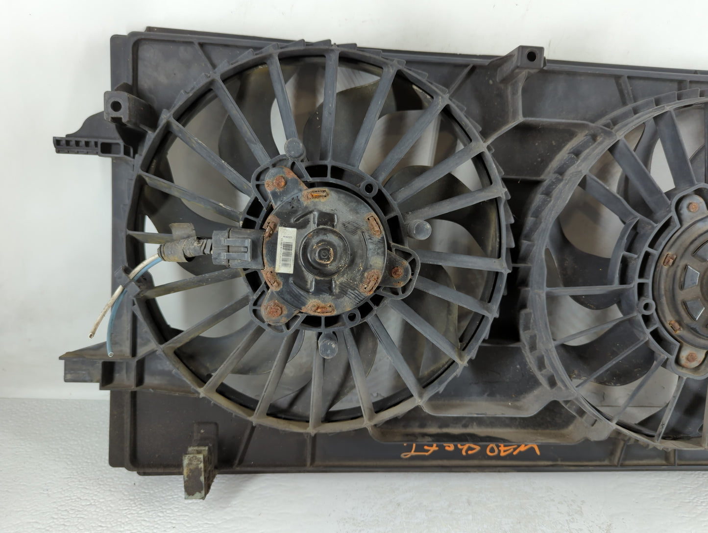2004-2012 Chevrolet Malibu Left Radiator Fan Motor Assembly - Oemusedautoparts1.com