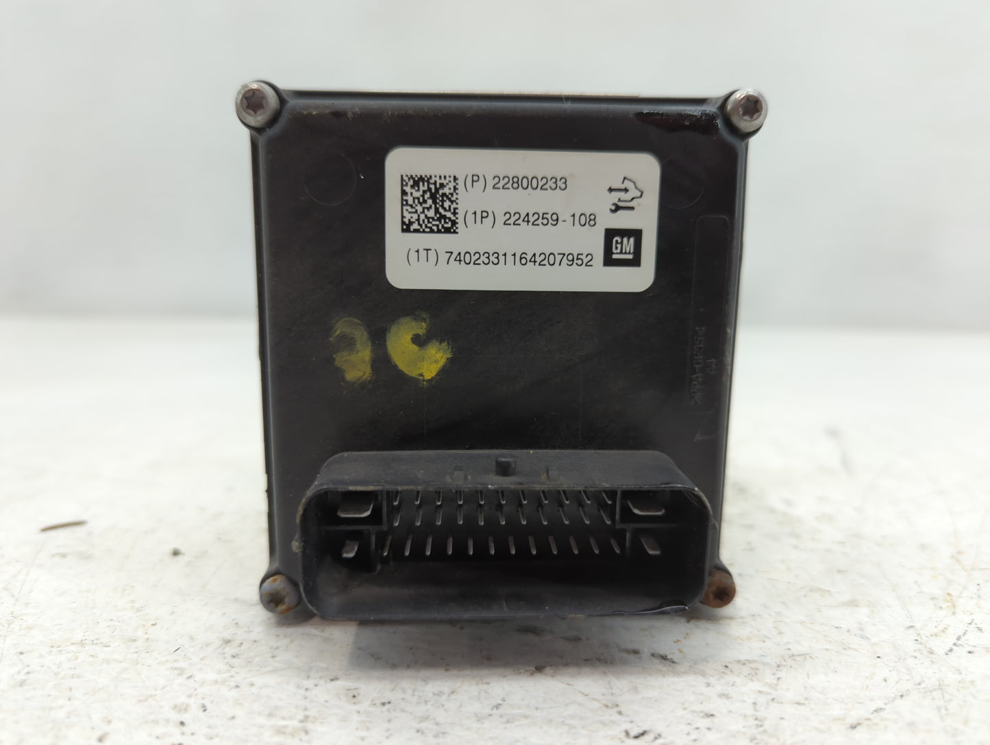2012 Chevrolet Malibu ABS Pump Control Module Replacement P/N:224259-108 22800233 Fits OEM Used Auto Parts - Oemusedautopart