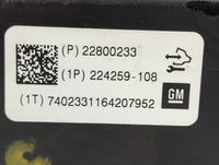 2012 Chevrolet Malibu Anti-Lock Brake ABS Pump Module Actuator OEM P/N:224259-108 22800233 Fits OEM Used Auto Parts - Oemuse