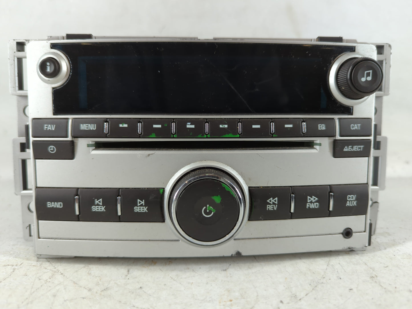 2009-2012 Chevrolet Malibu Radio AM FM Cd Player Receiver Replacement P/N:20919616 Fits Fits 2009 2010 2011 2012 OEM Used Au