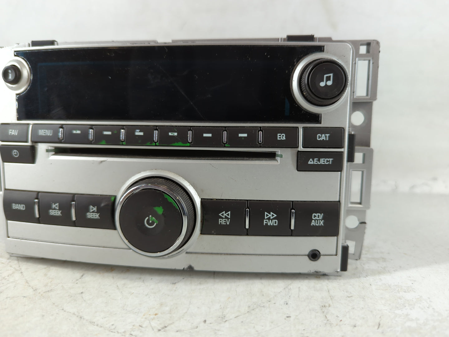 2009-2012 Chevrolet Malibu Radio AM FM Cd Player Receiver Replacement P/N:20919616 Fits Fits 2009 2010 2011 2012 OEM Used Au