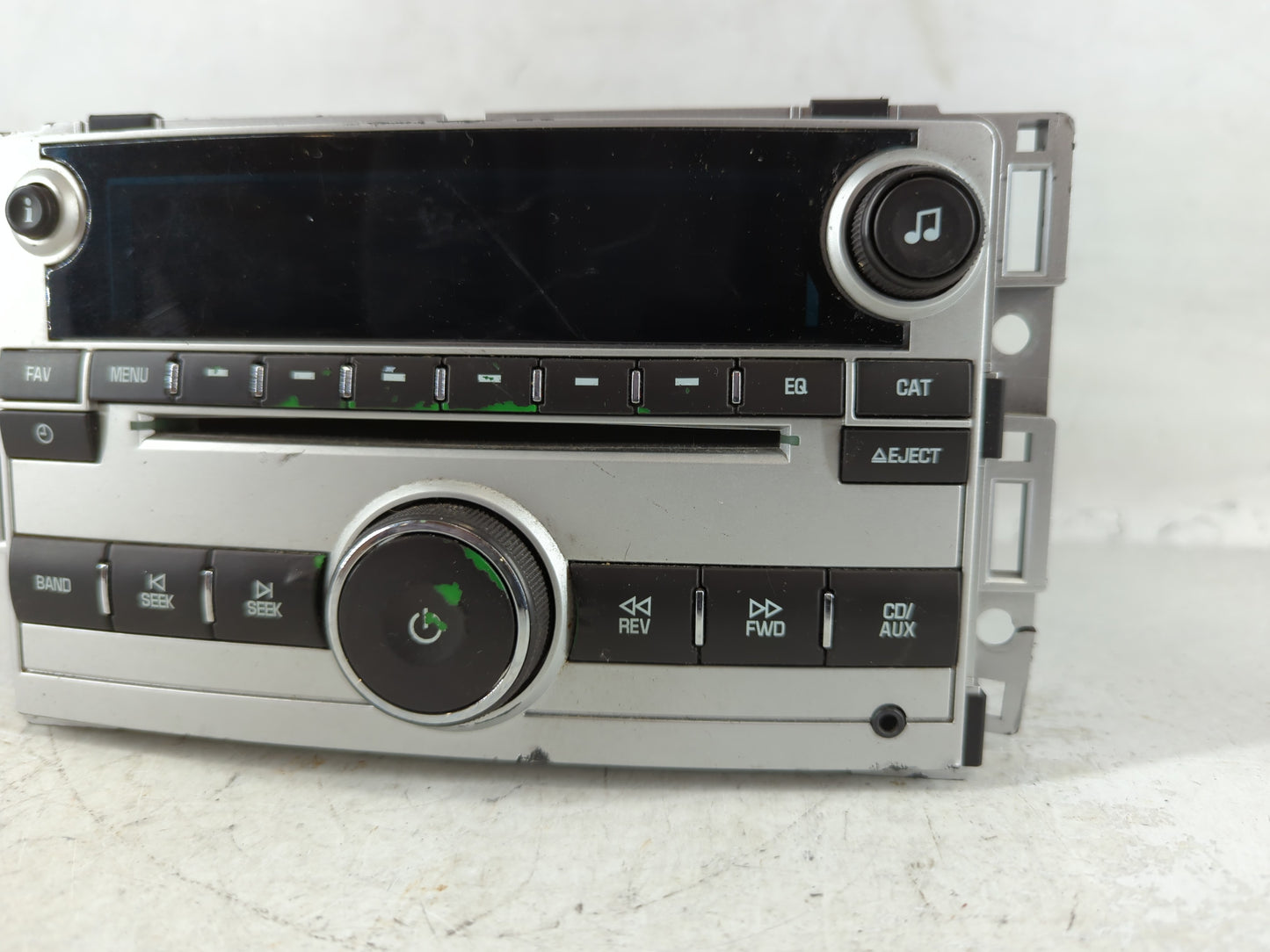2009-2012 Chevrolet Malibu Radio AM FM Cd Player Receiver Replacement P/N:20919616 Fits Fits 2009 2010 2011 2012 OEM Used Au