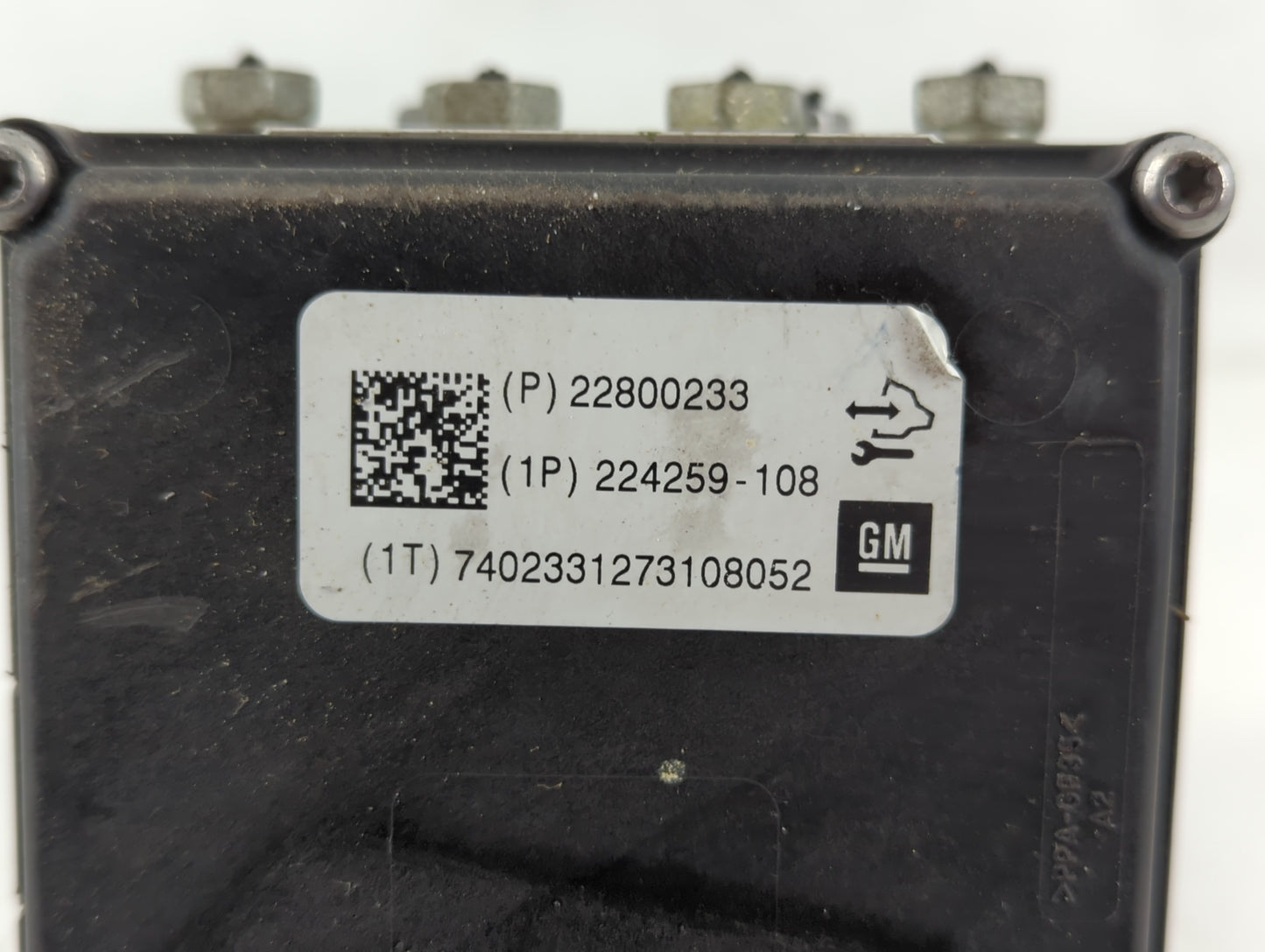 2012 Chevrolet Malibu ABS Pump Control Module Replacement P/N:(P)22800233 Fits OEM Used Auto Parts - Oemusedautoparts1.com