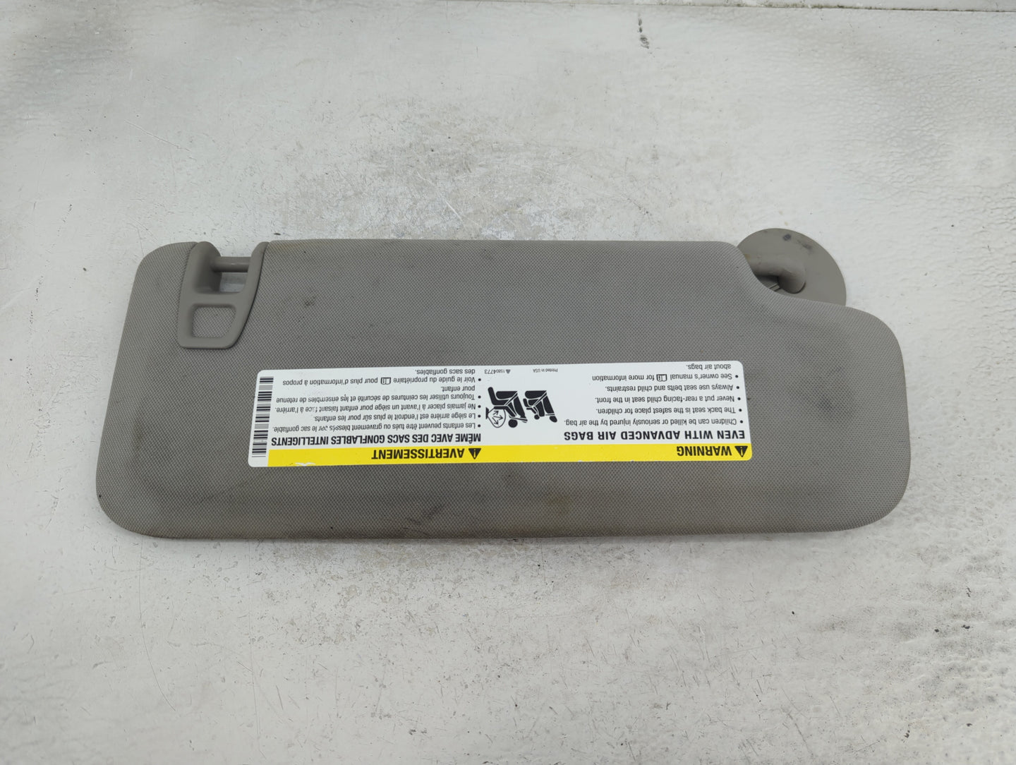 2004-2012 Chevrolet Malibu Sun Visor Shade Replacement Driver Left Mirror Fits Fits 2004 2005 2008 2009 2010 2011 2012 OEM U