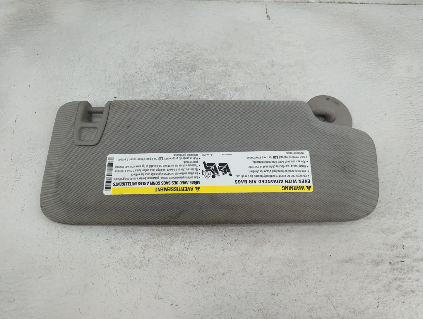 2004-2012 Chevrolet Malibu Sun Visor Shade Replacement Driver Left Mirror Fits Fits 2004 2005 2008 2009 2010 2011 2012 OEM U