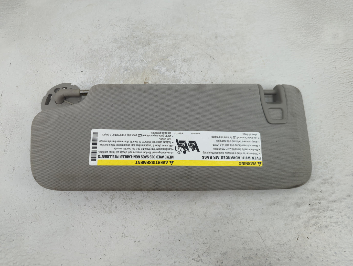 2004-2012 Chevrolet Malibu Sun Visor Shade Replacement Passenger Right Mirror Fits Fits 2004 2005 2008 2009 2010 2011 2012 O