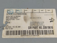 2009-2012 Chevrolet Malibu Radio AM FM Cd Player Receiver Replacement Fits Fits 2009 2010 2011 2012 OEM Used Auto Parts - Oe