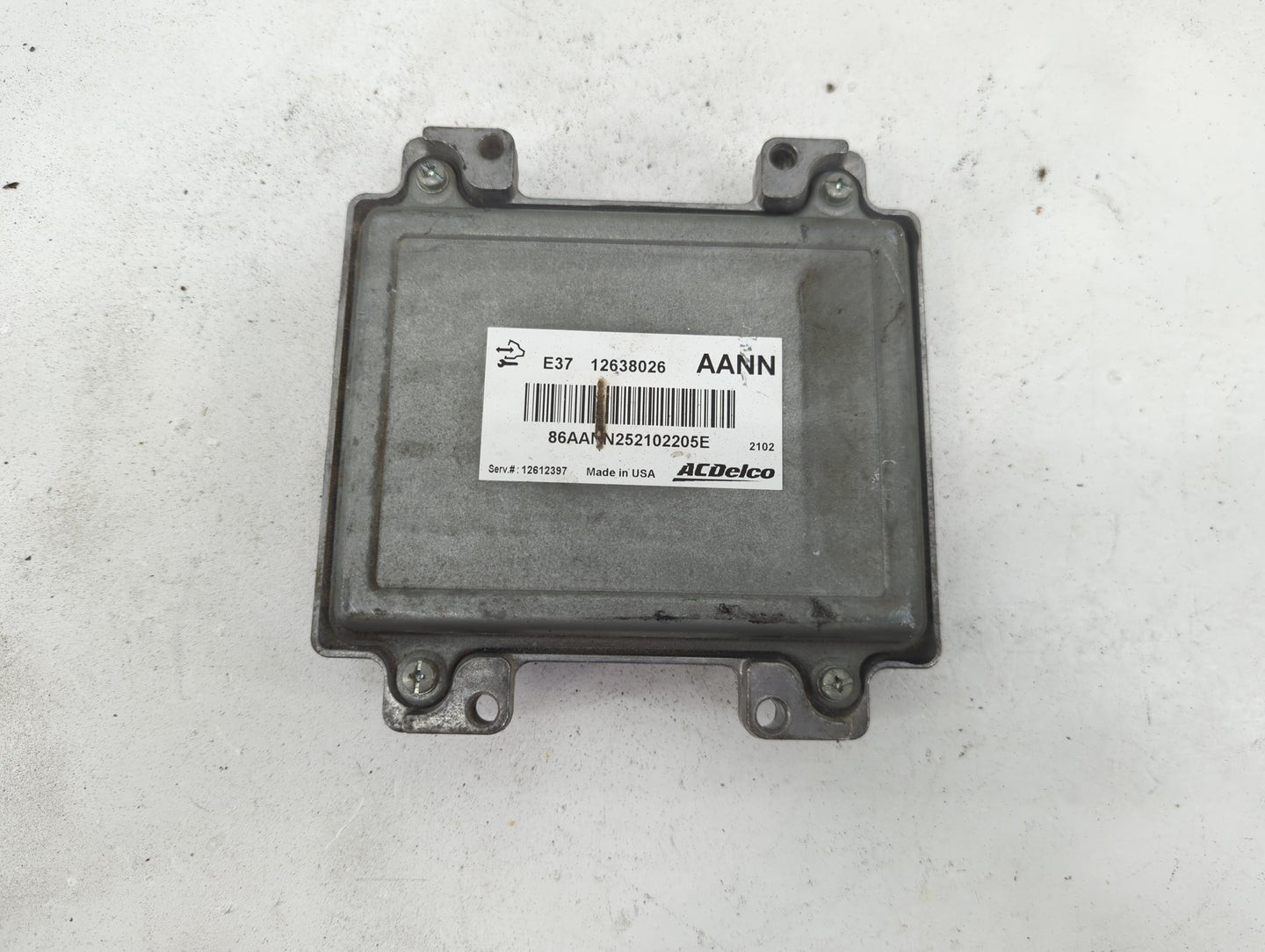 2007-2012 Chevrolet Malibu PCM Engine Control Computer ECU ECM PCU OEM Fits Fits 2007 2008 2009 2010 2011 2012 OEM Used Auto