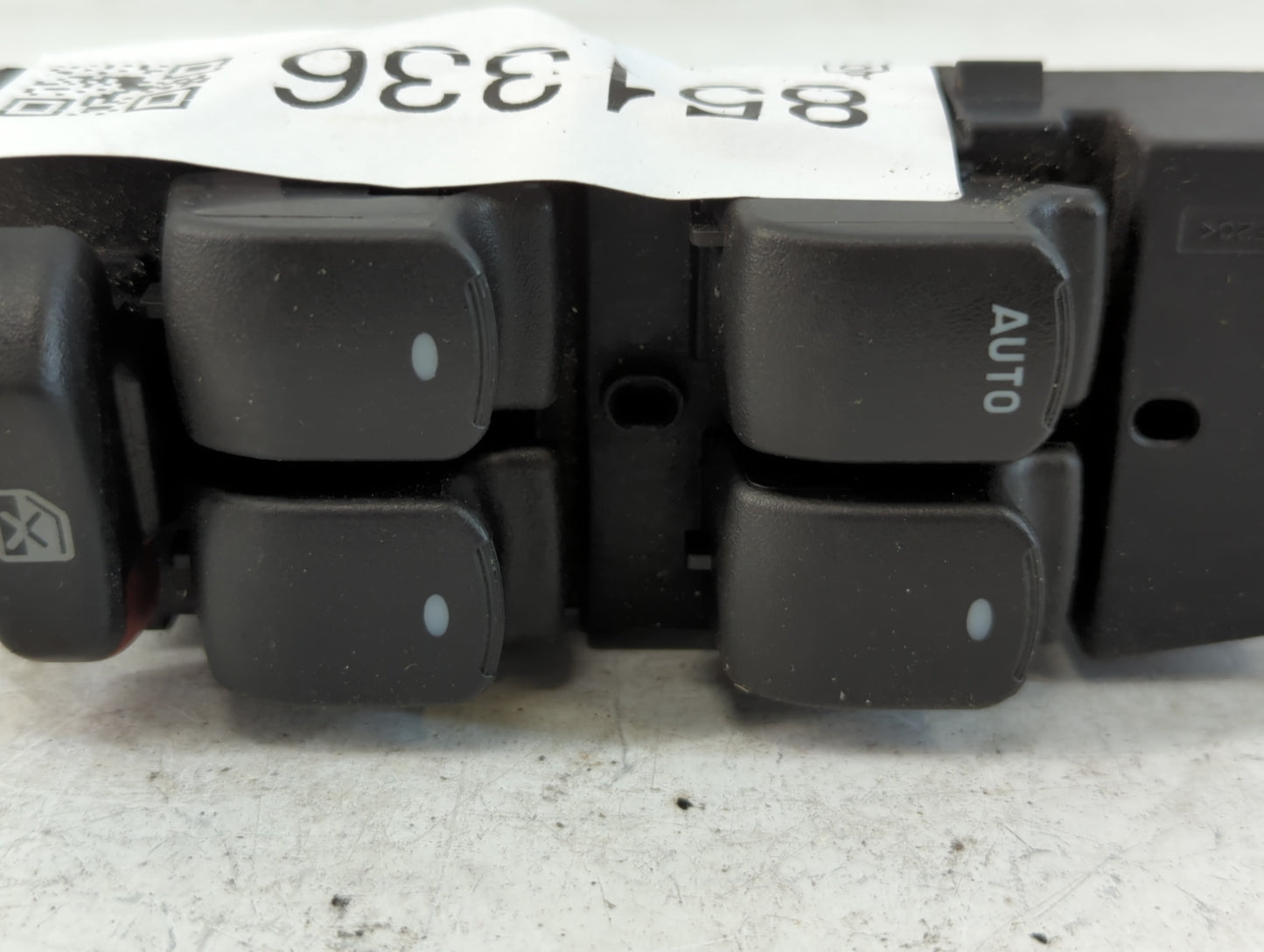 2010-2012 Chevrolet Malibu Master Power Window Switch Replacement Driver Side Left P/N:20807220 Fits Fits 2010 2011 2012 OEM