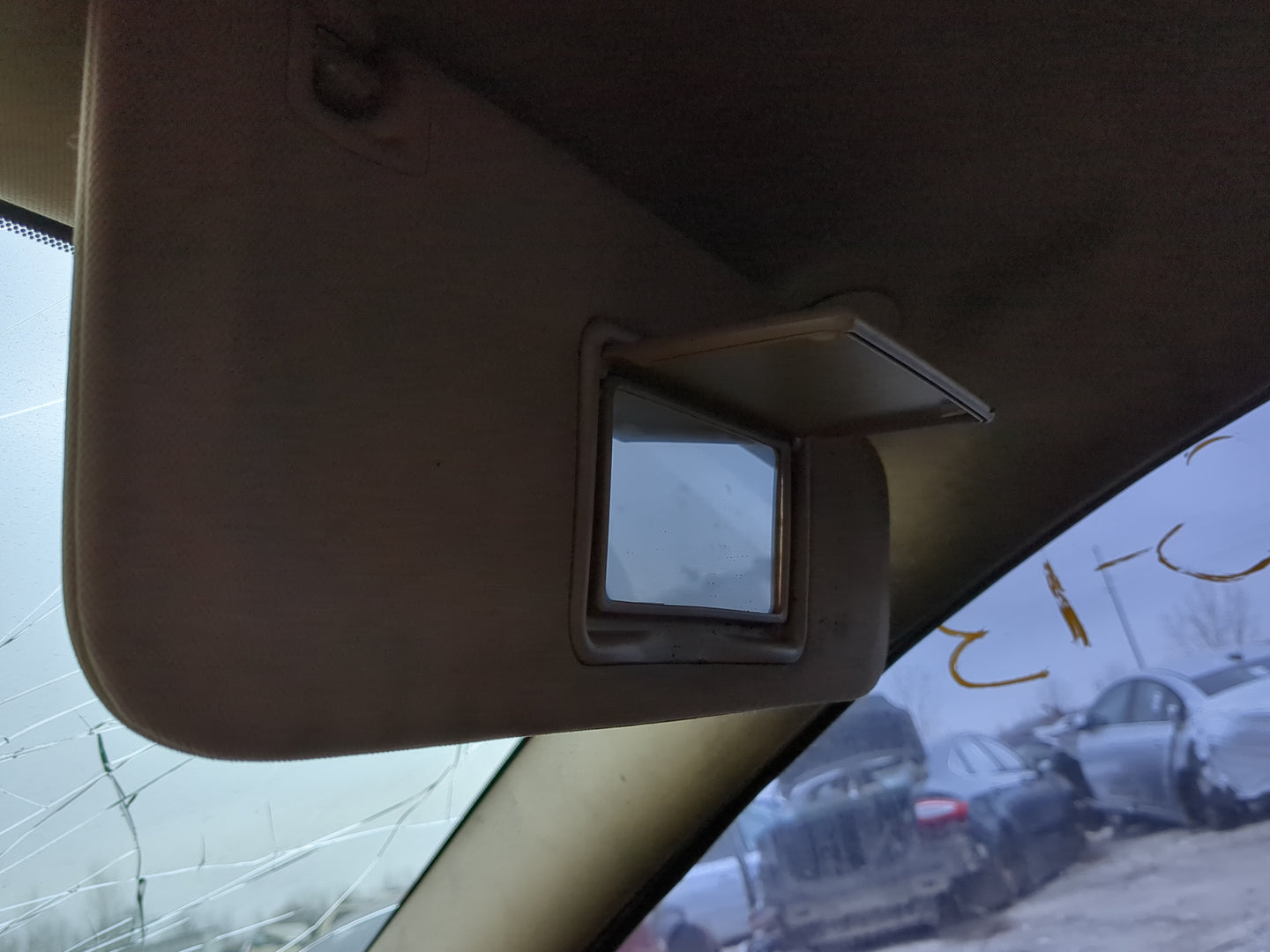 2004-2012 Chevrolet Malibu Sun Visor Shade Replacement Passenger Right Mirror Fits Fits 2004 2005 2008 2009 2010 2011 2012 O