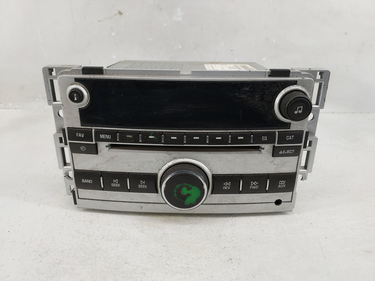 2009-2012 Chevrolet Malibu Radio AM FM Cd Player Receiver Replacement Fits Fits 2009 2010 2011 2012 OEM Used Auto Parts - Oe