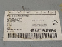 2009-2012 Chevrolet Malibu Radio AM FM Cd Player Receiver Replacement Fits Fits 2009 2010 2011 2012 OEM Used Auto Parts - Oe