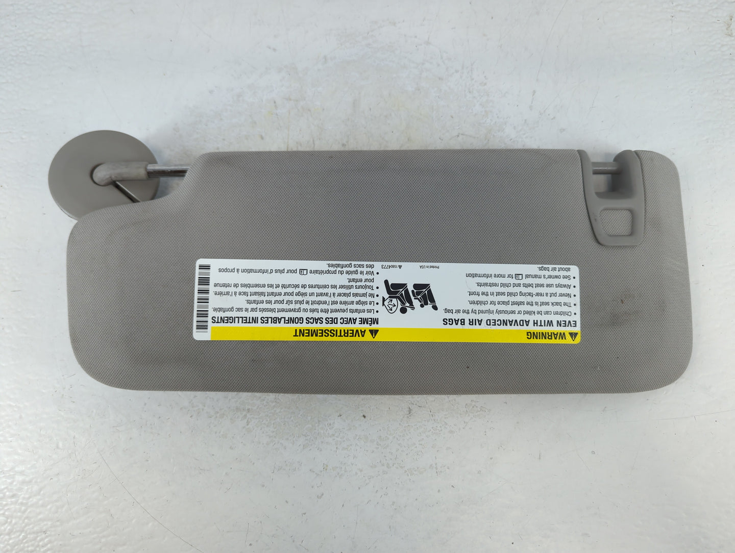 2004-2012 Chevrolet Malibu Sun Visor Shade Replacement Passenger Right Mirror Fits Fits 2004 2005 2008 2009 2010 2011 2012 O