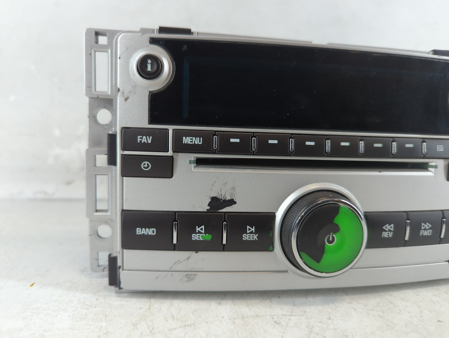 2012 Chevrolet Malibu Radio AM FM Cd Player Receiver Replacement P/N:GM XXXX19616 Fits OEM Used Auto Parts - Oemusedautopart