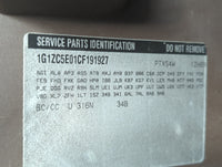 2012 Chevrolet Malibu Passenger Glove Box Door Storage Compartment 903402 - Oemusedautoparts1.com