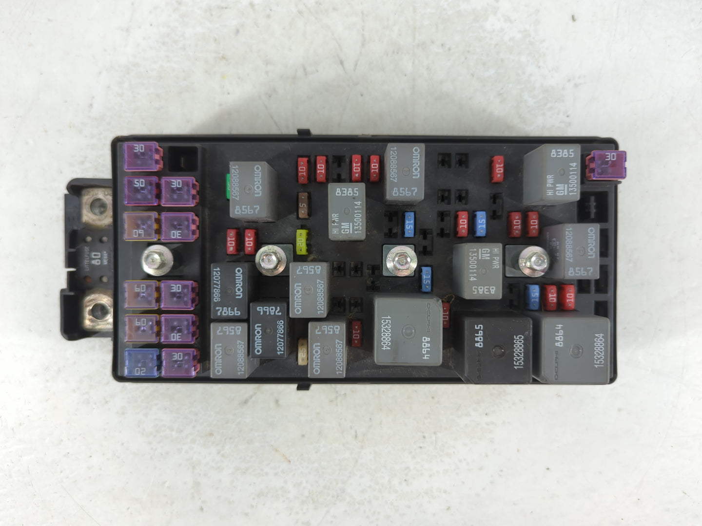 2012 Chevrolet Malibu Fusebox Fuse Box Panel Relay Module Fits OEM Used Auto Parts - Oemusedautoparts1.com