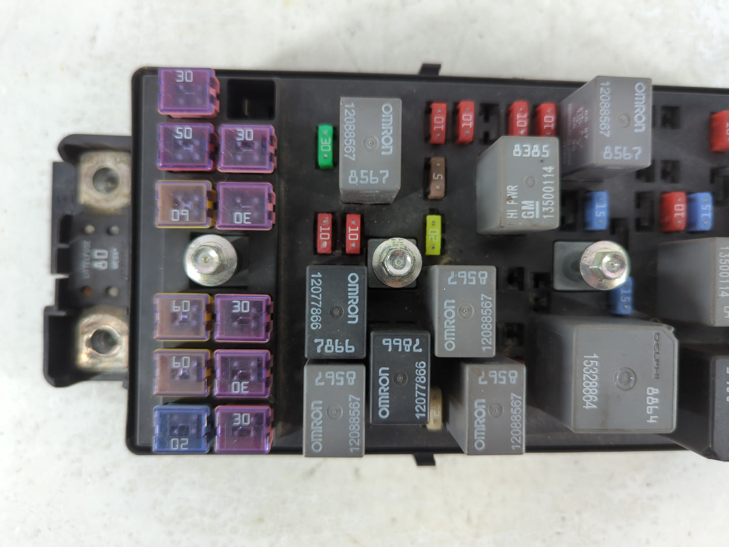 2012 Chevrolet Malibu Fusebox Fuse Box Panel Relay Module Fits OEM Used Auto Parts - Oemusedautoparts1.com