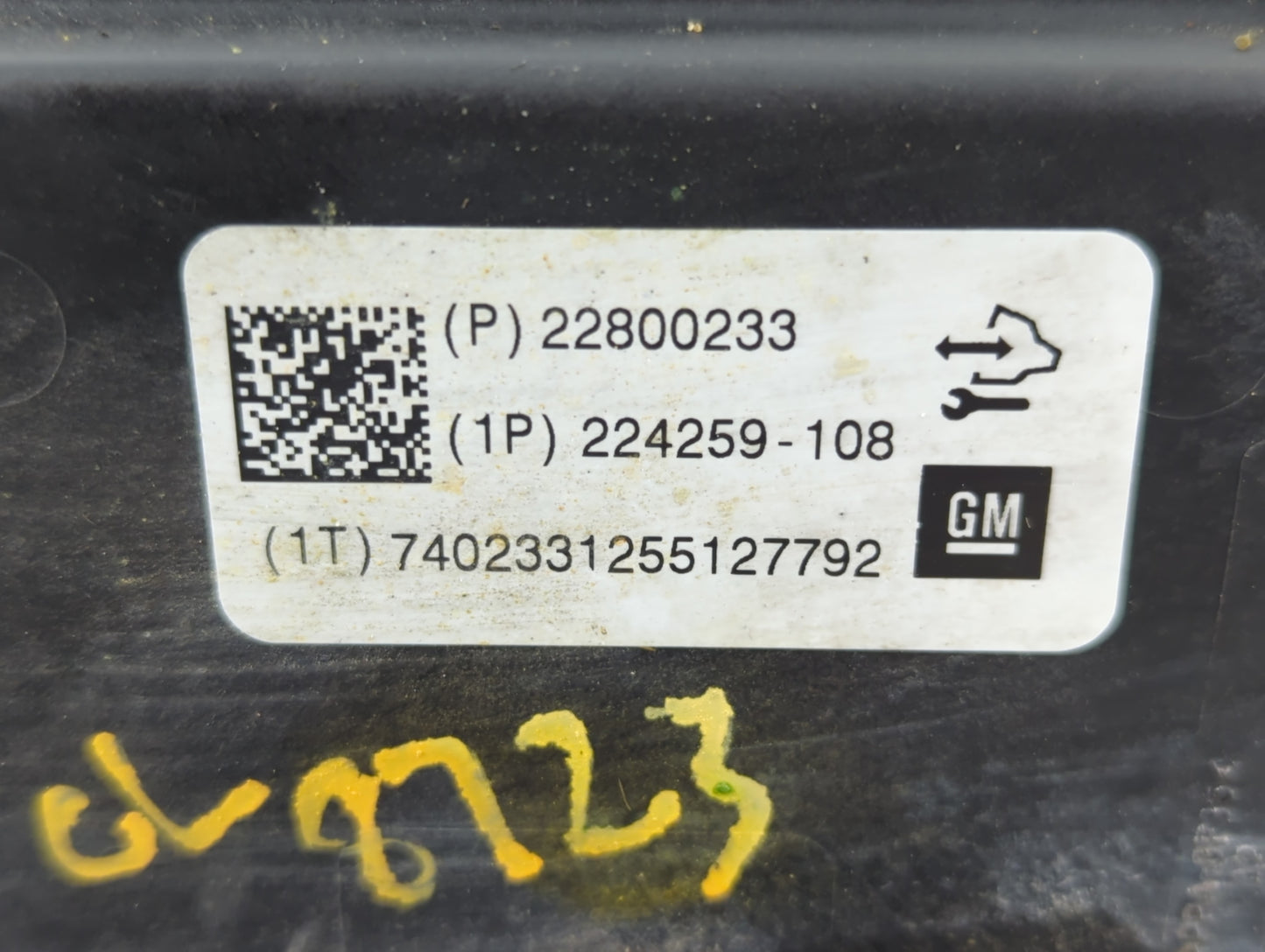 2012 Chevrolet Malibu ABS Pump Control Module Replacement P/N:224259-108 22800233 Fits OEM Used Auto Parts - Oemusedautopart