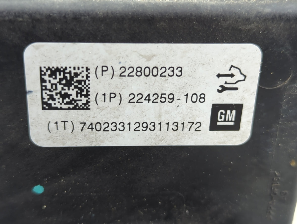 2012 Chevrolet Malibu Anti-Lock Brake ABS Pump Module Actuator OEM P/N:22800233 224259-108 Fits OEM Used Auto Parts - Oemuse