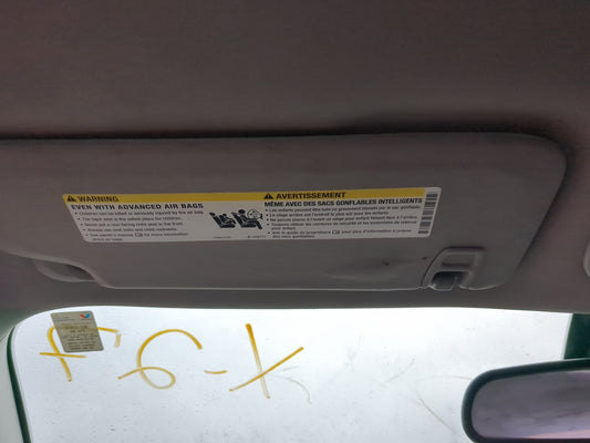 2004-2012 Chevrolet Malibu Sun Visor Shade Replacement Driver Left Mirror Fits Fits 2004 2005 2008 2009 2010 2011 2012 OEM U