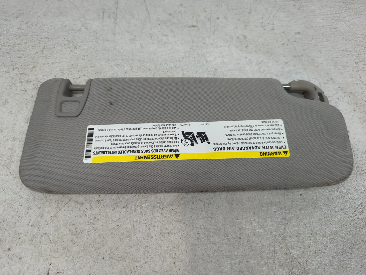2004-2012 Chevrolet Malibu Sun Visor Shade Replacement Driver Left Mirror Fits Fits 2004 2005 2008 2009 2010 2011 2012 OEM U