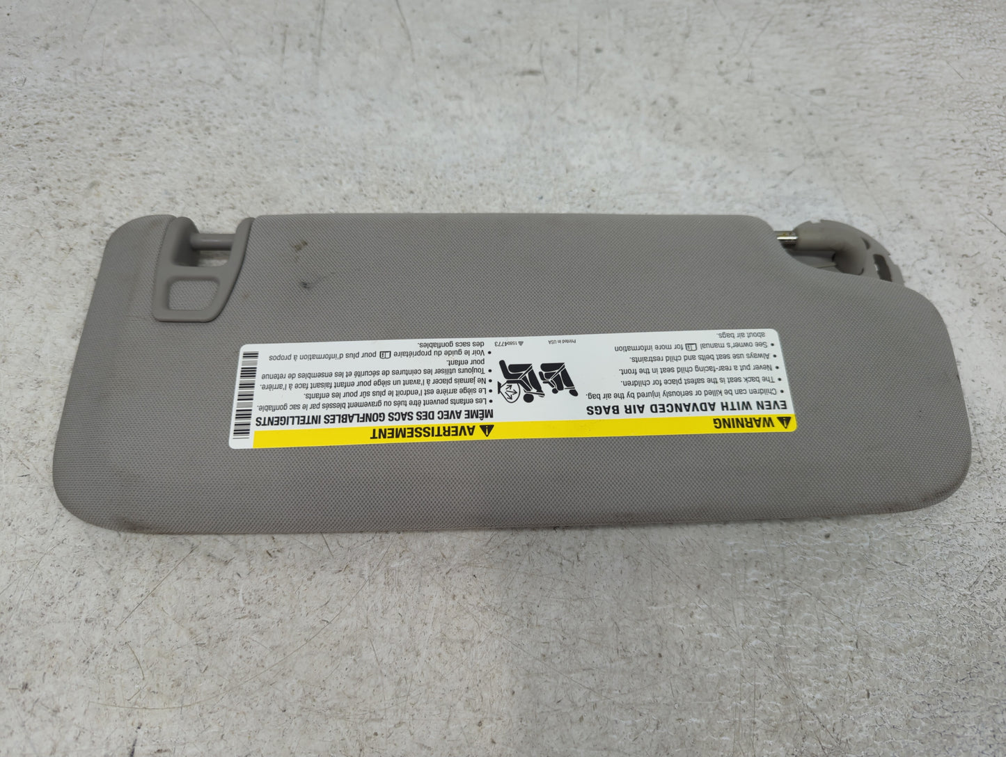 2004-2012 Chevrolet Malibu Sun Visor Shade Replacement Driver Left Mirror Fits Fits 2004 2005 2008 2009 2010 2011 2012 OEM U