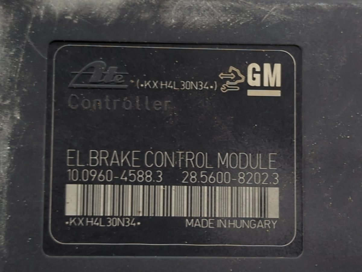 2012-2014 Chevrolet Orlando Anti-Lock Brake ABS Pump Module Actuator OEM P/N:10.0960-4588.3 28.5600-8202.3 Fits OEM Used Aut