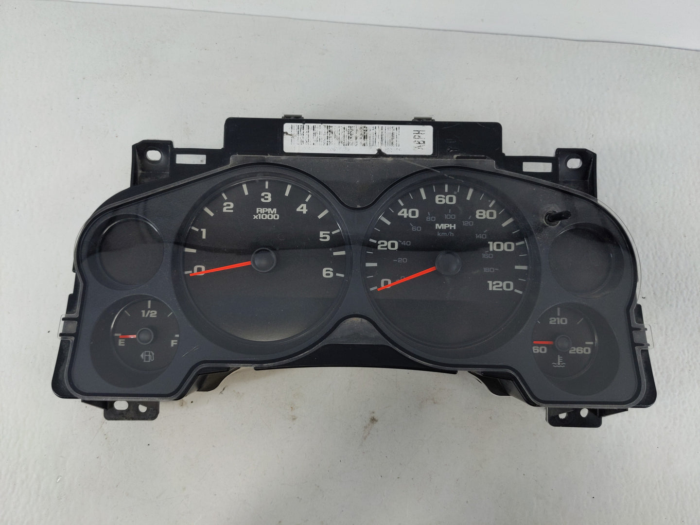 2012 Chevrolet Silverado 1500 Instrument Cluster Speedometer Gauges P/N:28278982 Fits OEM Used Auto Parts - Oemusedautoparts