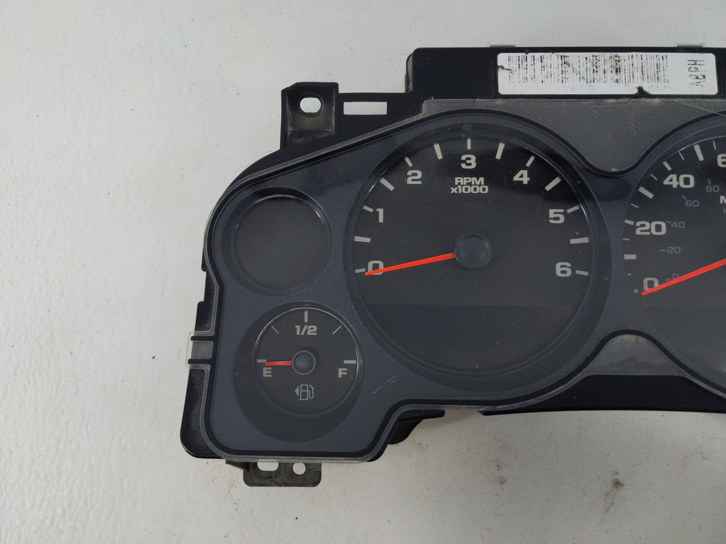 2012 Chevrolet Silverado 1500 Instrument Cluster Speedometer Gauges P/N:28278982 Fits OEM Used Auto Parts - Oemusedautoparts