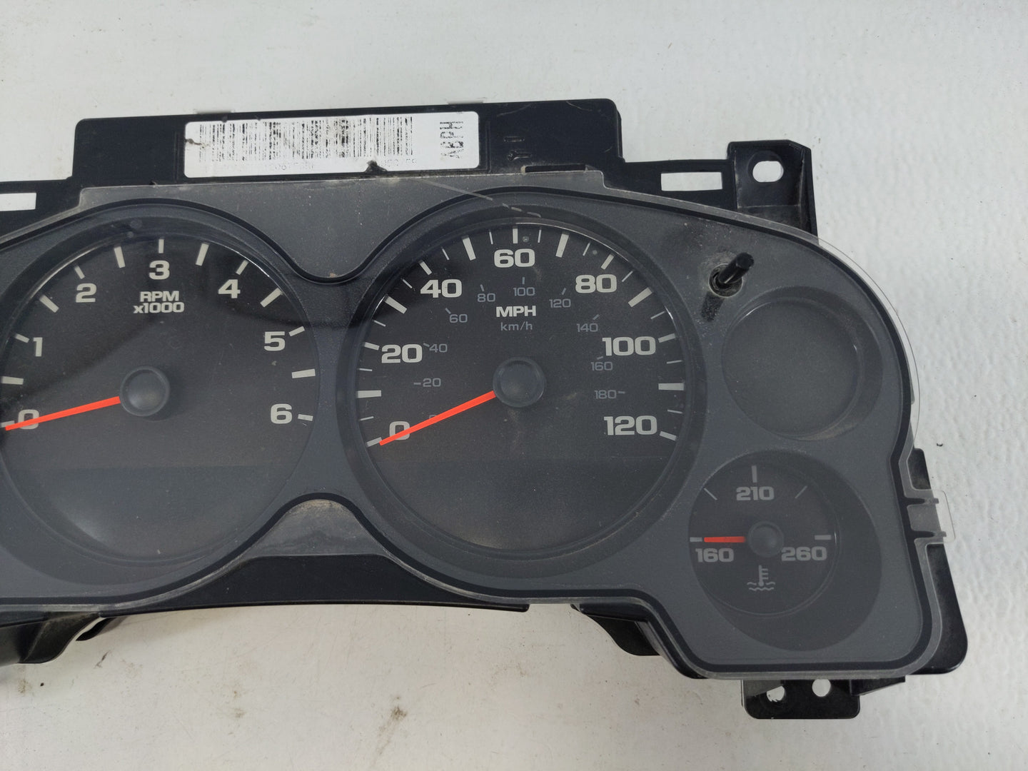 2012 Chevrolet Silverado 1500 Instrument Cluster Speedometer Gauges P/N:28278982 Fits OEM Used Auto Parts - Oemusedautoparts