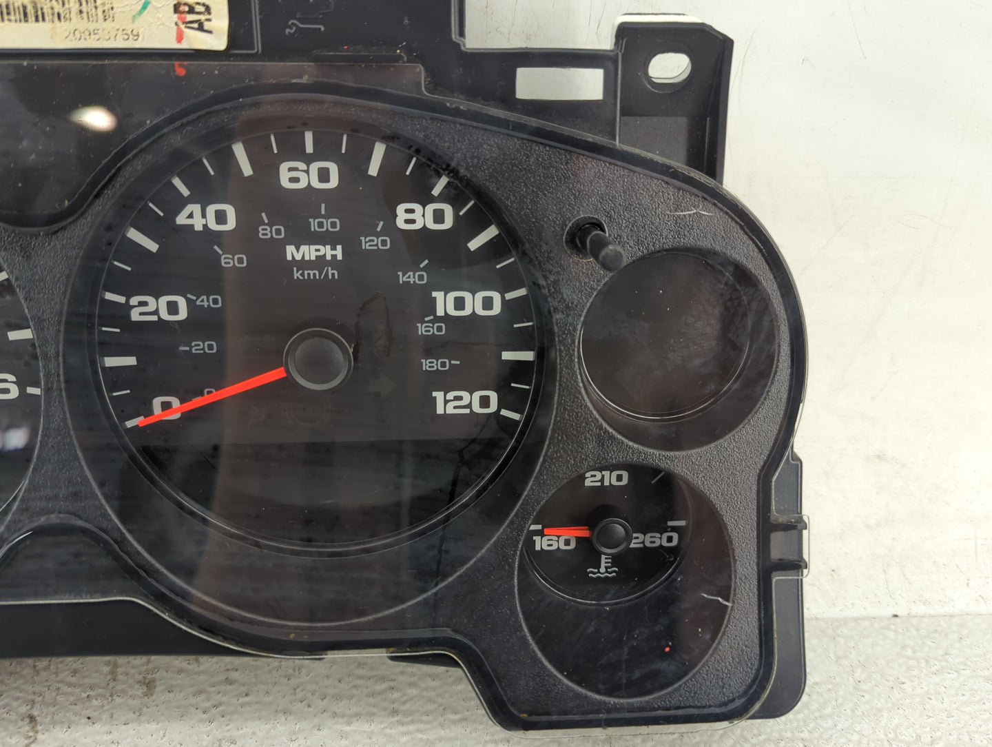 2012 Chevrolet Silverado 1500 Instrument Cluster Speedometer Gauges P/N:28278982 6031615 Fits OEM Used Auto Parts - Oemuseda