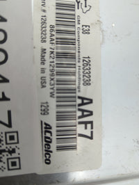 2010-2013 Chevrolet Silverado 1500 PCM Engine Control Computer ECU ECM PCU OEM P/N:12633238 AAF7 Fits OEM Used Auto Parts - 