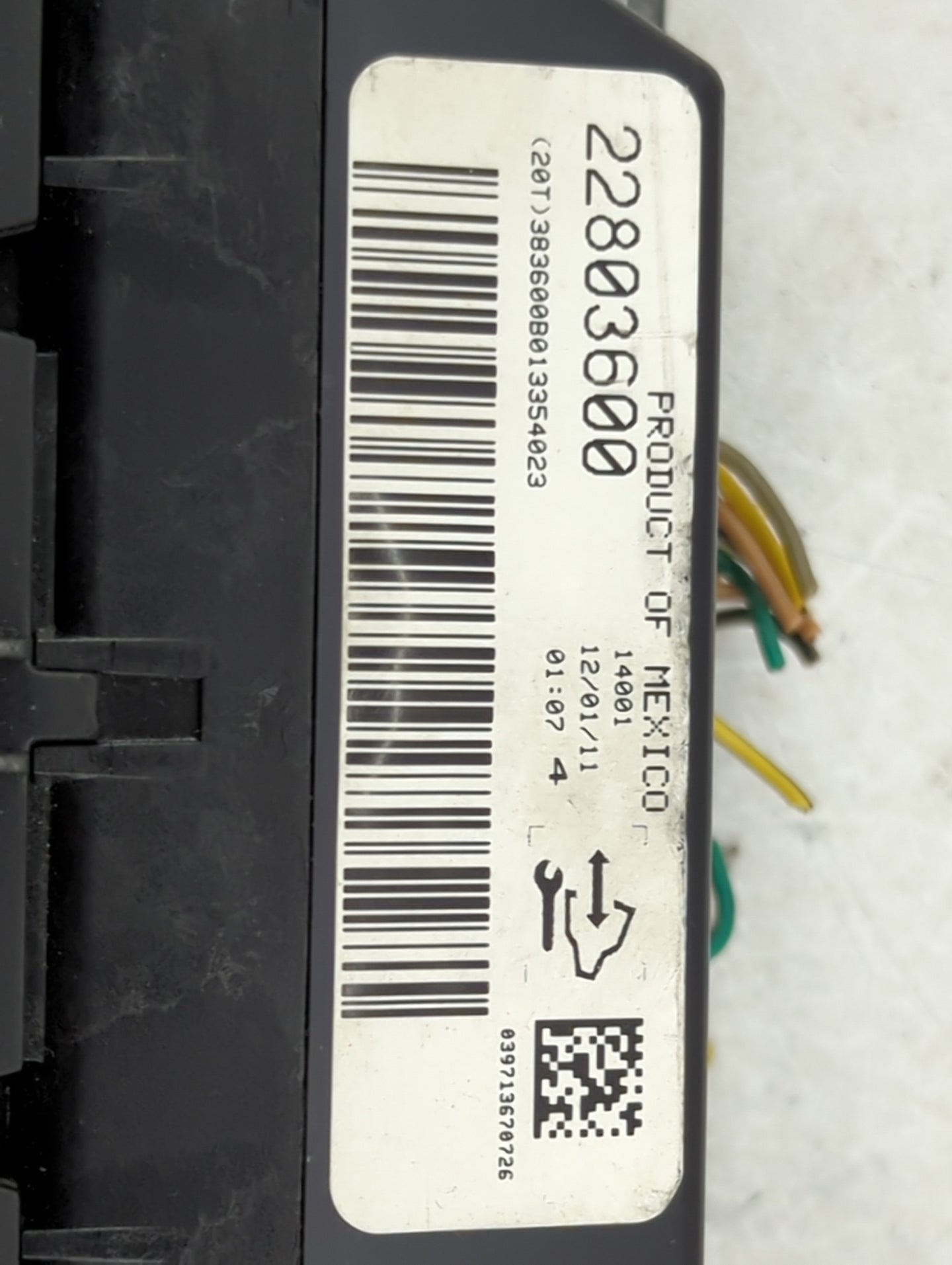 2012-2013 Chevrolet Silverado 1500 Climate Control Module Temperature AC/Heater Replacement P/N:22803600 Fits Fits 2012 2013