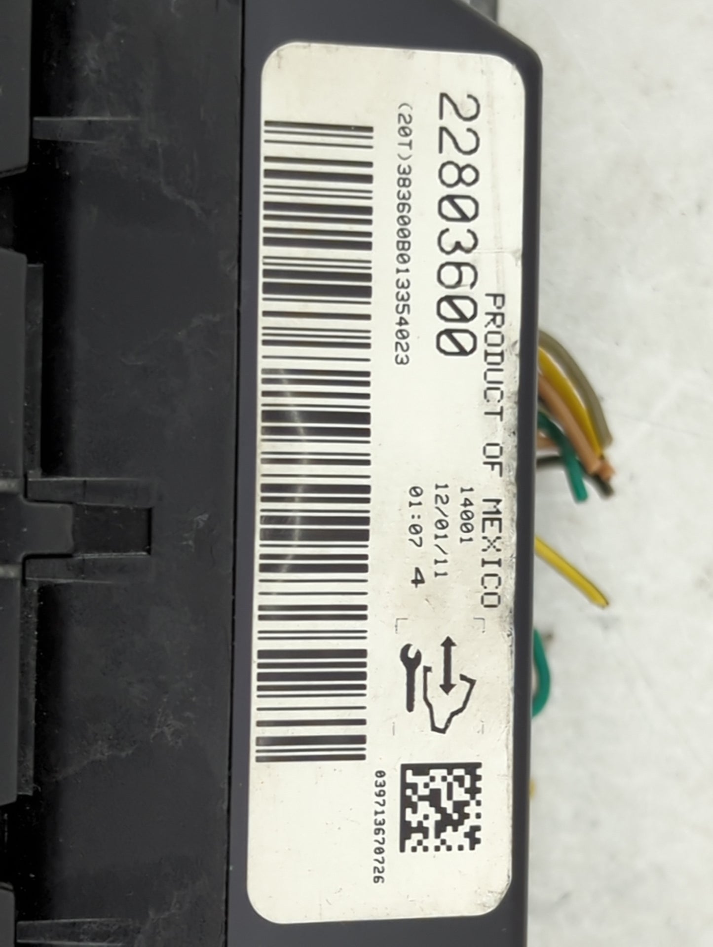 2012-2013 Chevrolet Silverado 1500 Climate Control Module Temperature AC/Heater Replacement P/N:22803600 Fits Fits 2012 2013