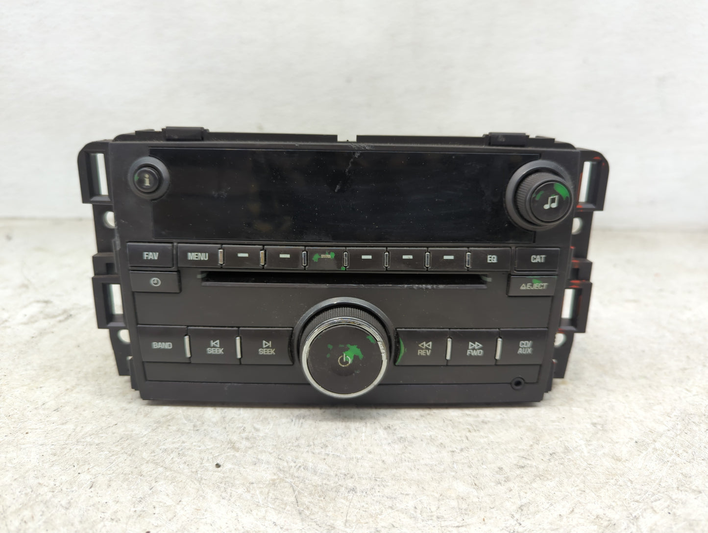 2007-2013 Chevrolet Silverado 1500 Radio AM FM Cd Player Receiver Replacement P/N:20934592 28256325 Fits OEM Used Auto Parts