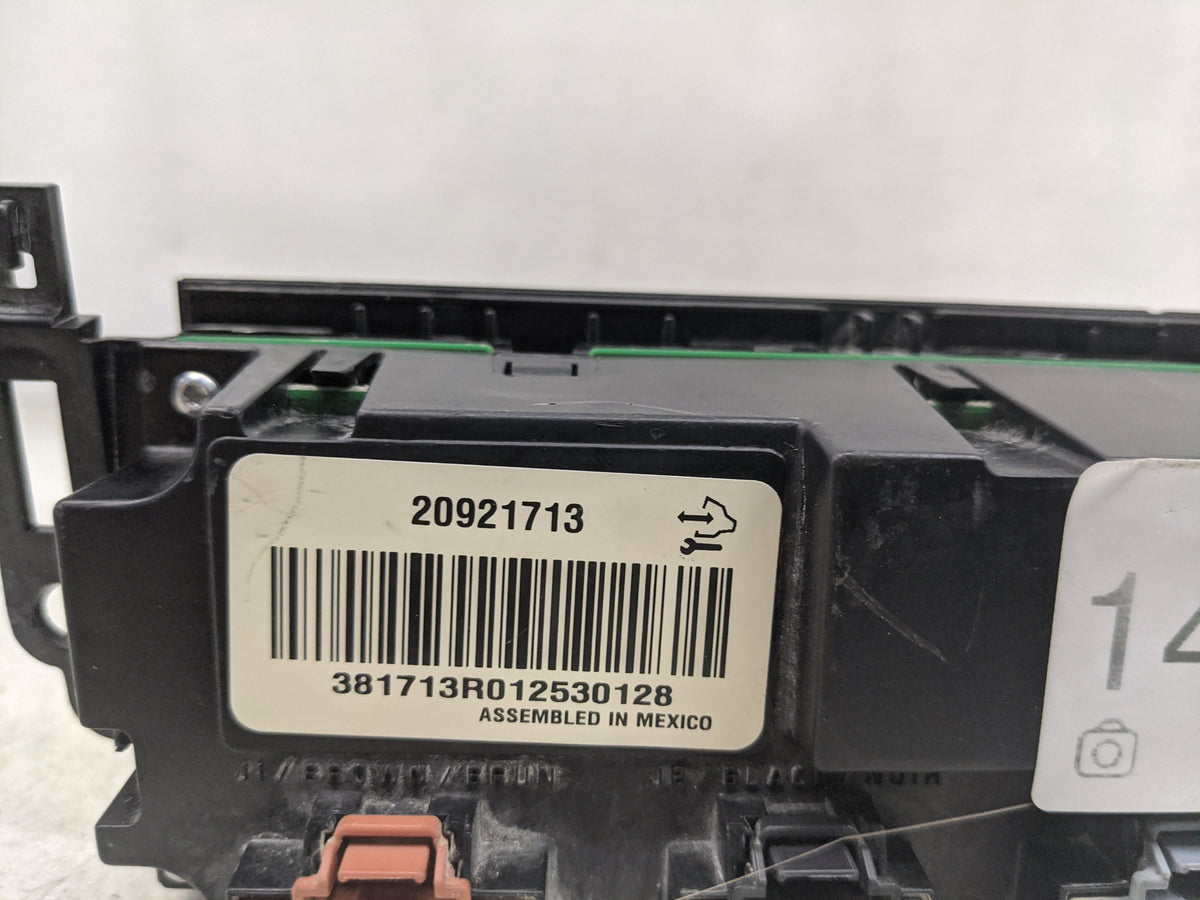 2012 Chevrolet Silverado 1500 Climate Control Module Temperature AC/Heater Replacement P/N:20921713 381713R012530128 Fits OE