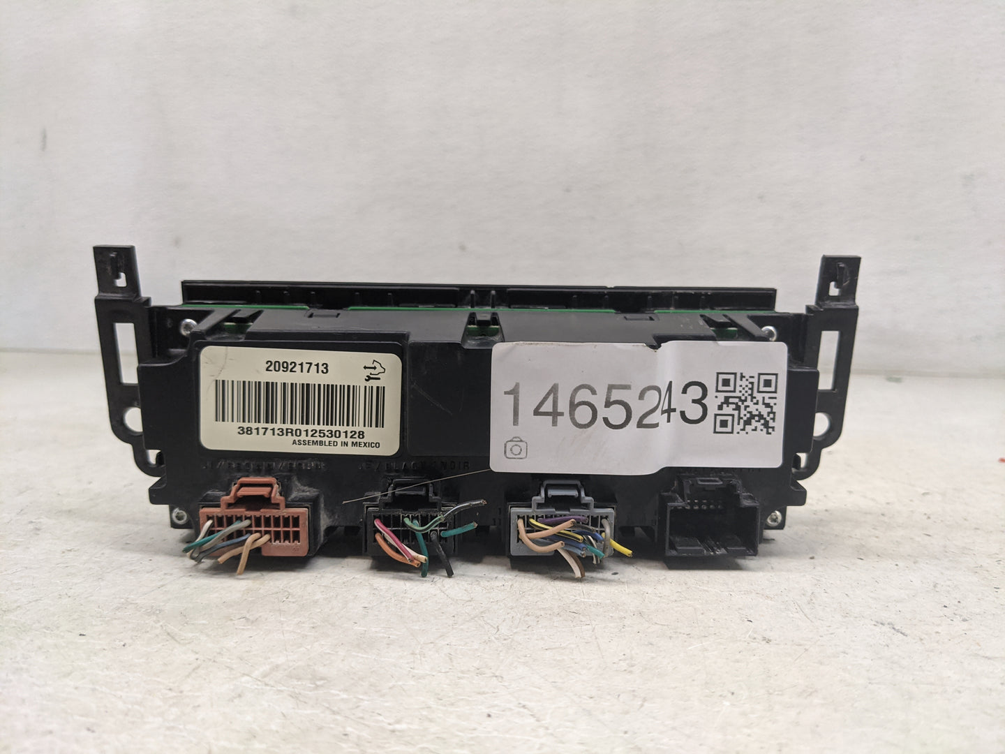 2012 Chevrolet Silverado 1500 Climate Control Module Temperature AC/Heater Replacement P/N:20921713 381713R012530128 Fits OE