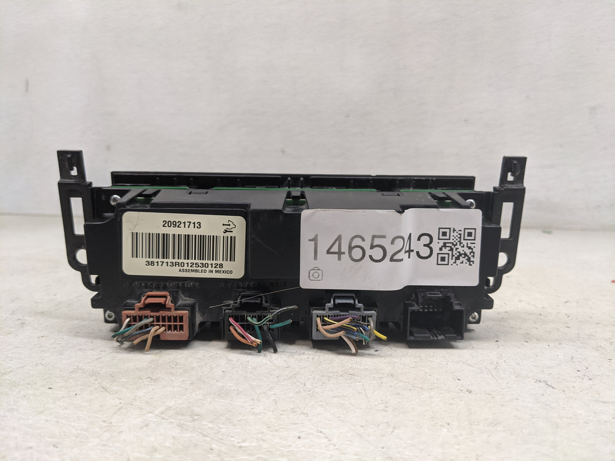2012 Chevrolet Silverado 1500 Climate Control Module Temperature AC/Heater Replacement P/N:20921713 381713R012530128 Fits OE